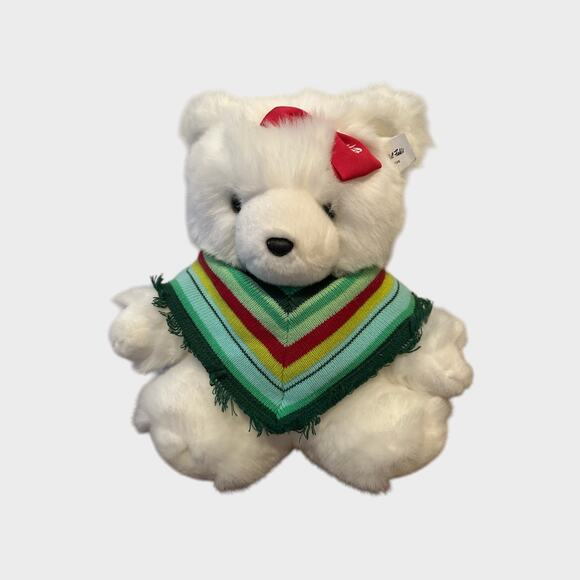 2005 Marshall Fields Miss Bear With Poncho NEW NWT - Picture 1 of 13